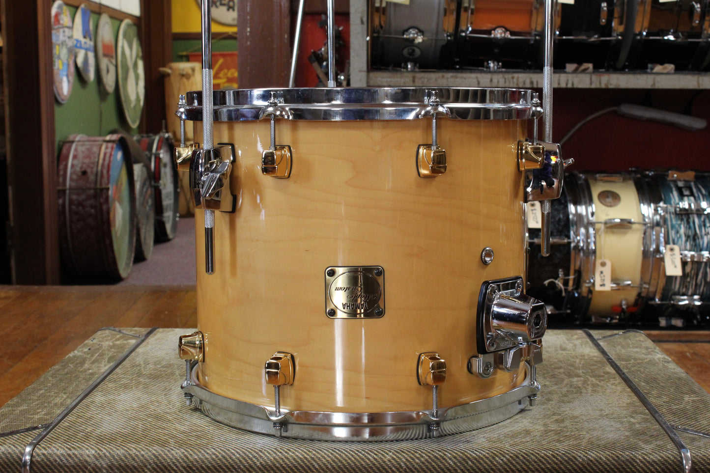 Yamaha Maple Custom Bop Outfit in Natural Maple 14x18 8x12 12x14