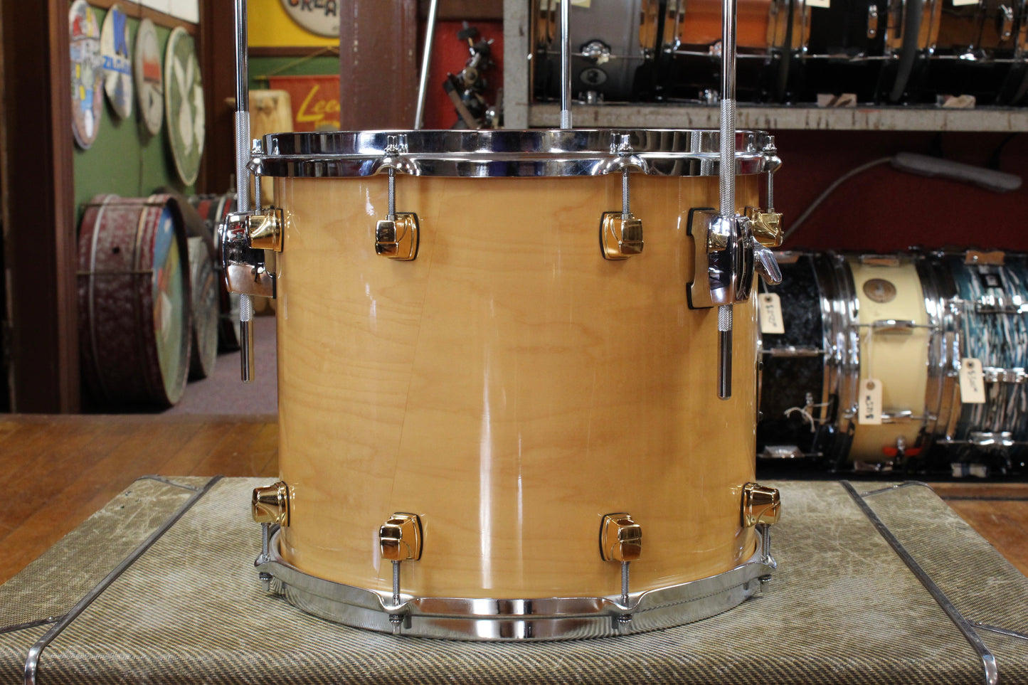 Yamaha Maple Custom Bop Outfit in Natural Maple 14x18 8x12 12x14