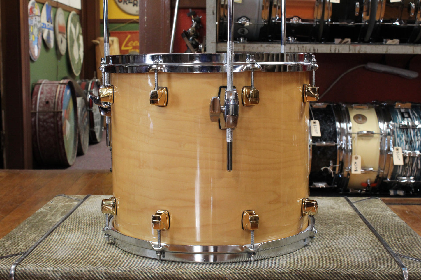 Yamaha Maple Custom Bop Outfit in Natural Maple 14x18 8x12 12x14