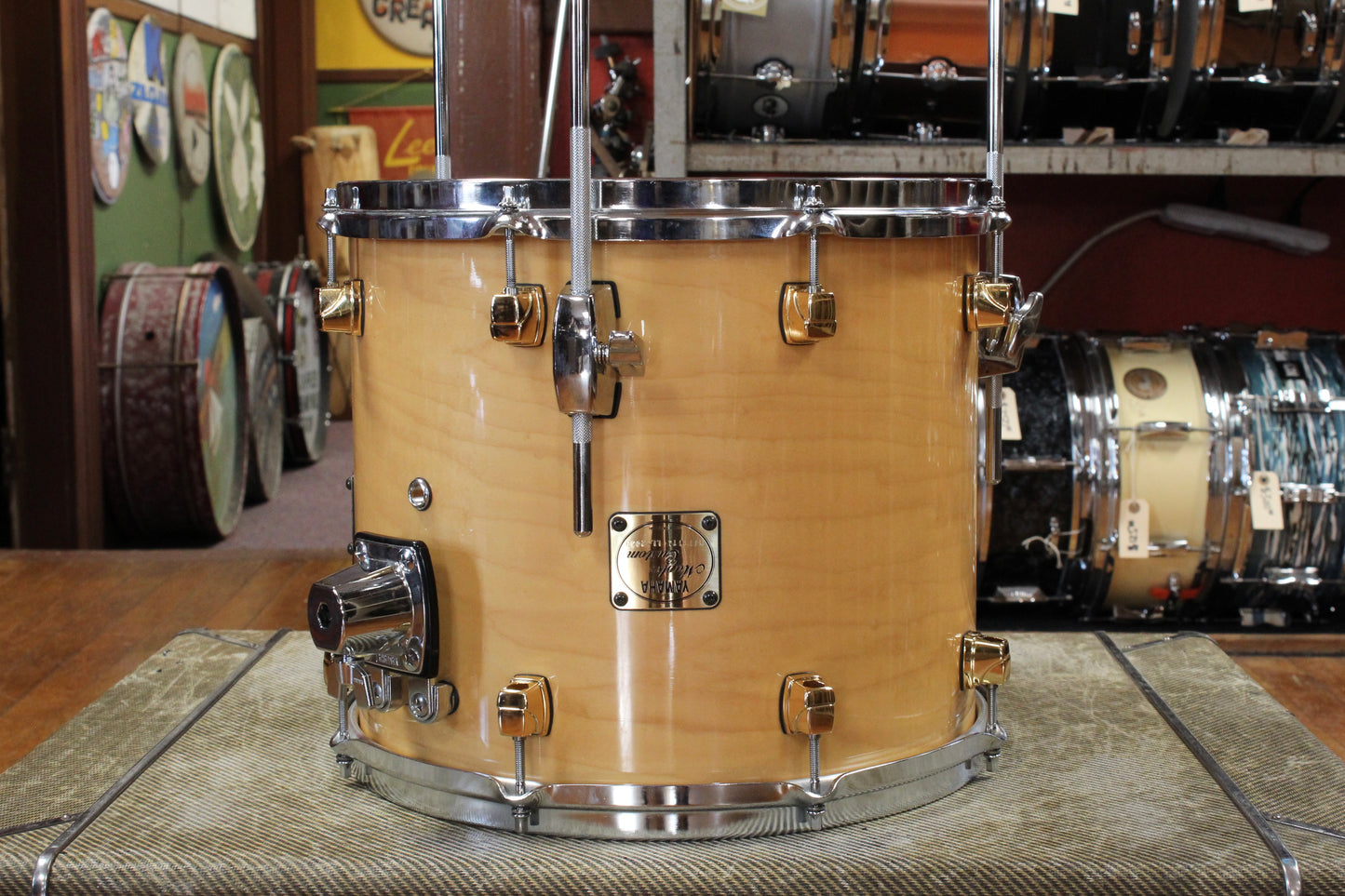 Yamaha Maple Custom Bop Outfit in Natural Maple 14x18 8x12 12x14