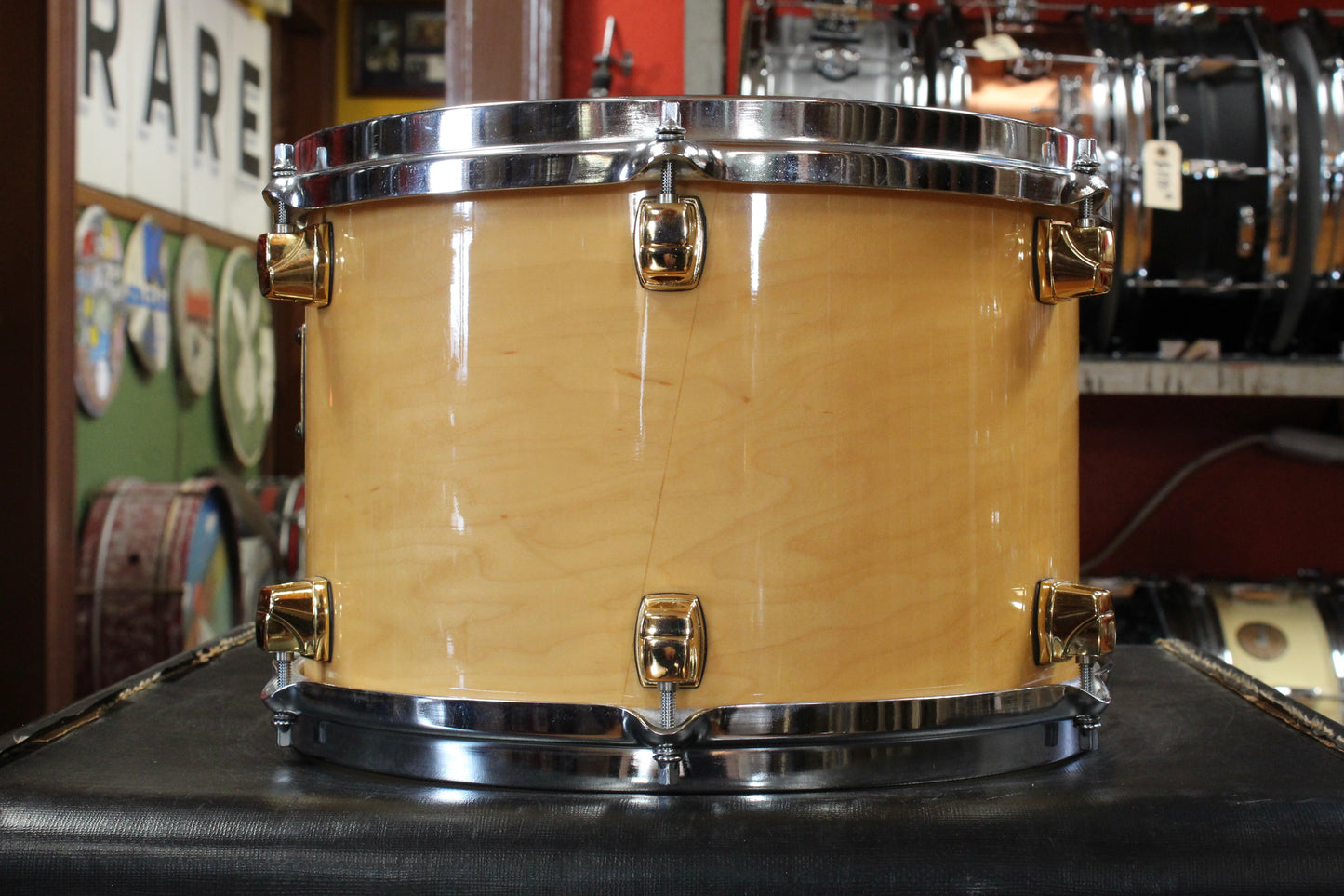 Yamaha Maple Custom Bop Outfit in Natural Maple 14x18 8x12 12x14