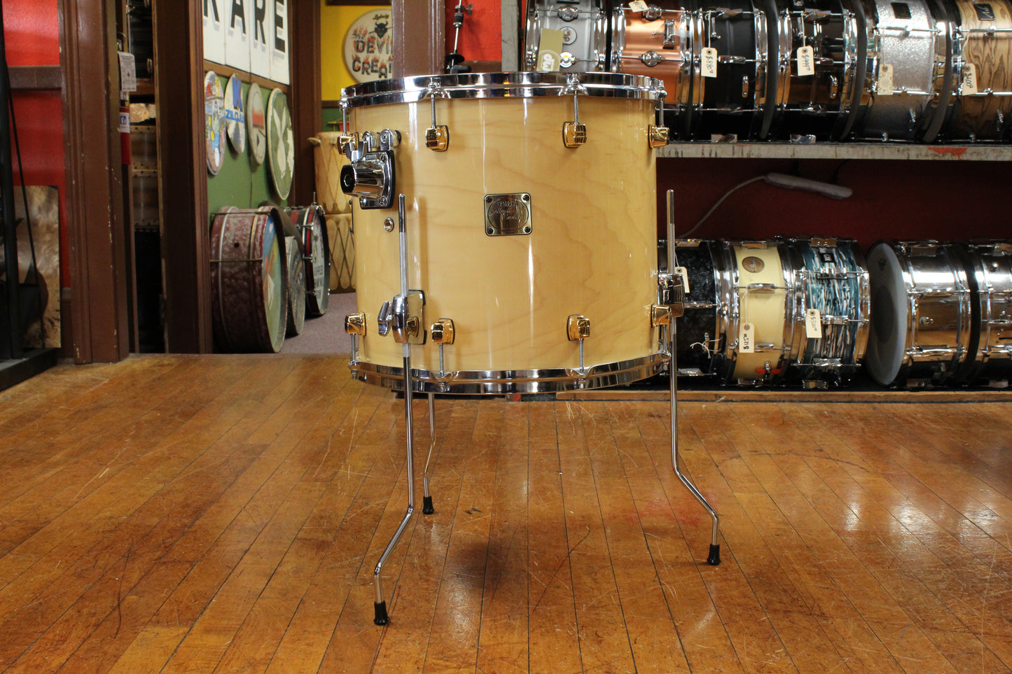 Yamaha Maple Custom Outfit in Natural Maple 16x20 8x10 8x12 14x16