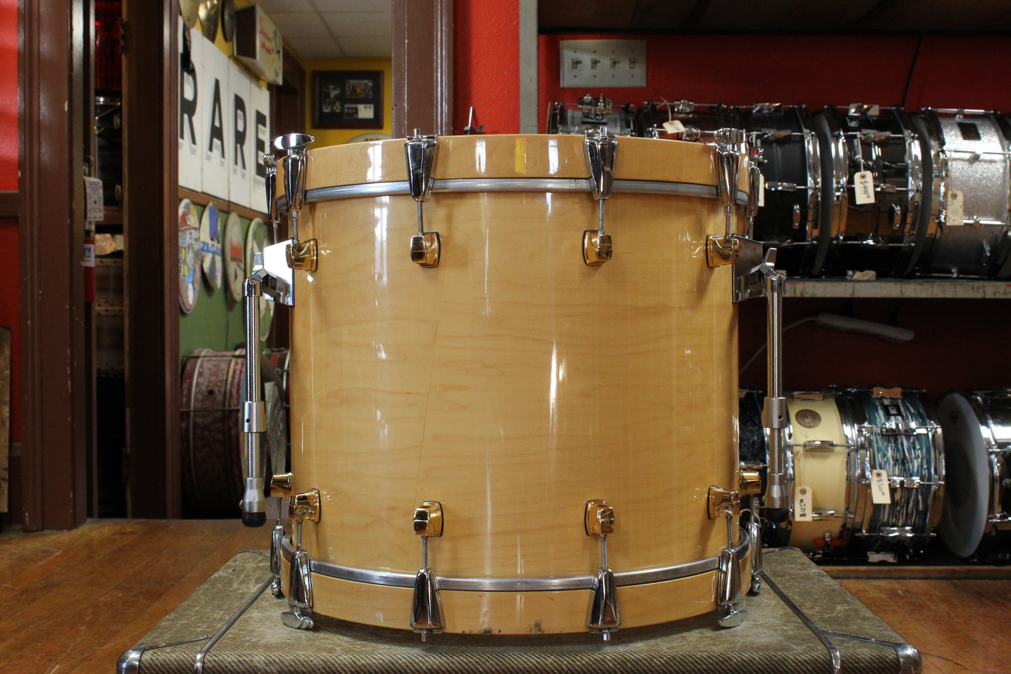 Yamaha Maple Custom Outfit in Natural Maple 16x20 8x10 8x12 14x16