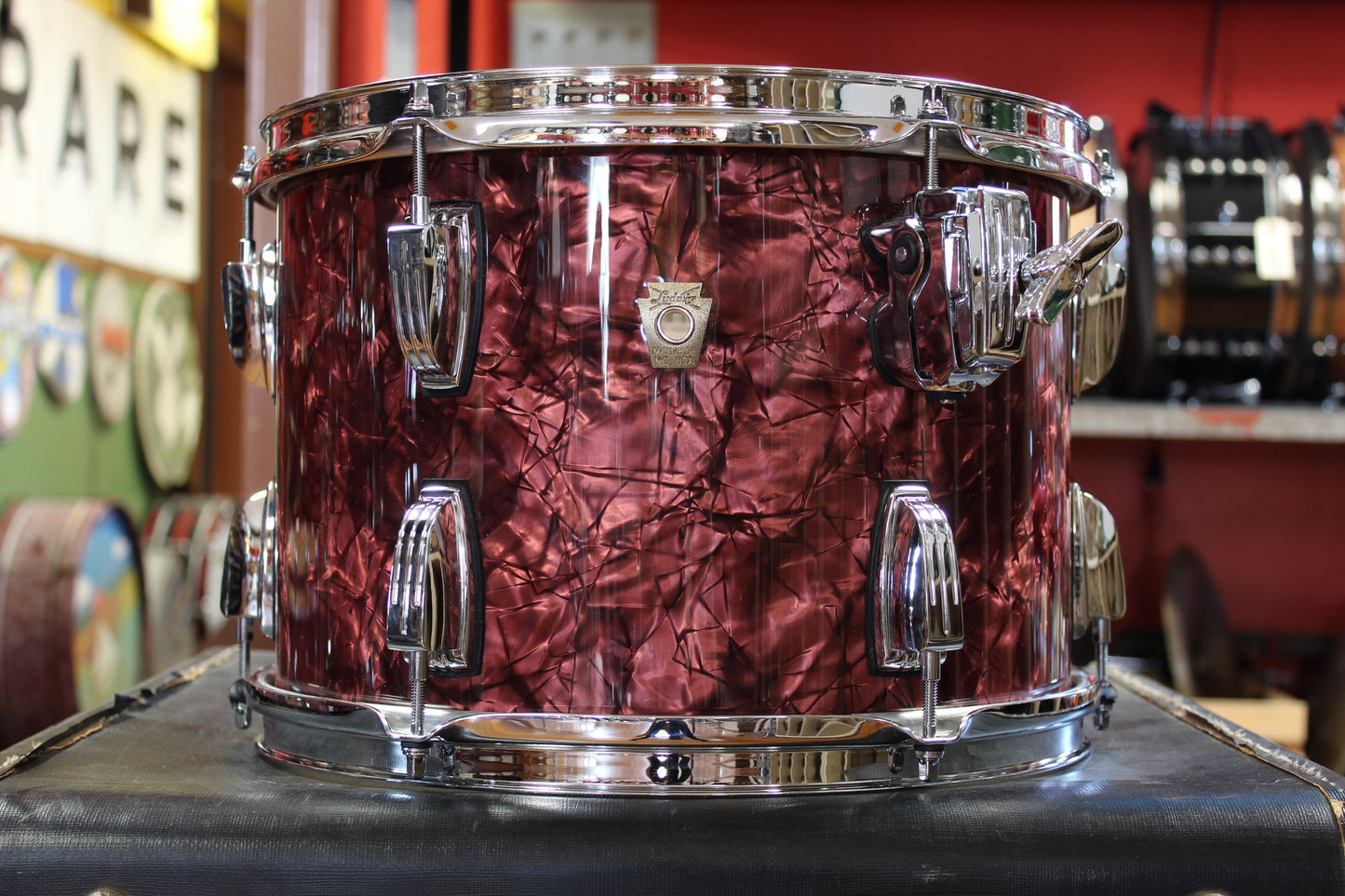 Ludwig Classic Maple Outfit in Burgundy Pearl 14x22 9x13 16x16