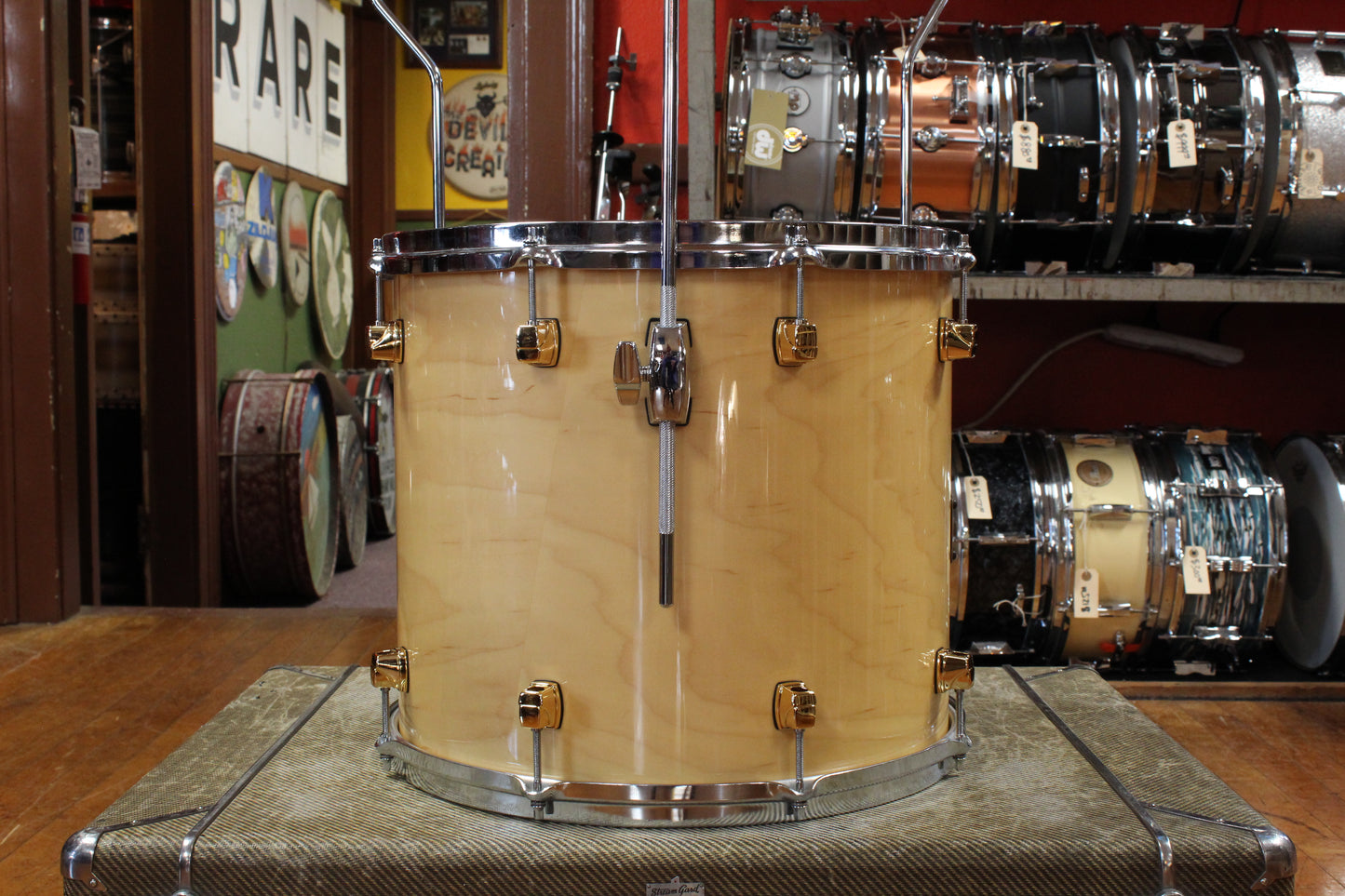 Yamaha Maple Custom Outfit in Natural Maple 16x20 8x10 8x12 14x16