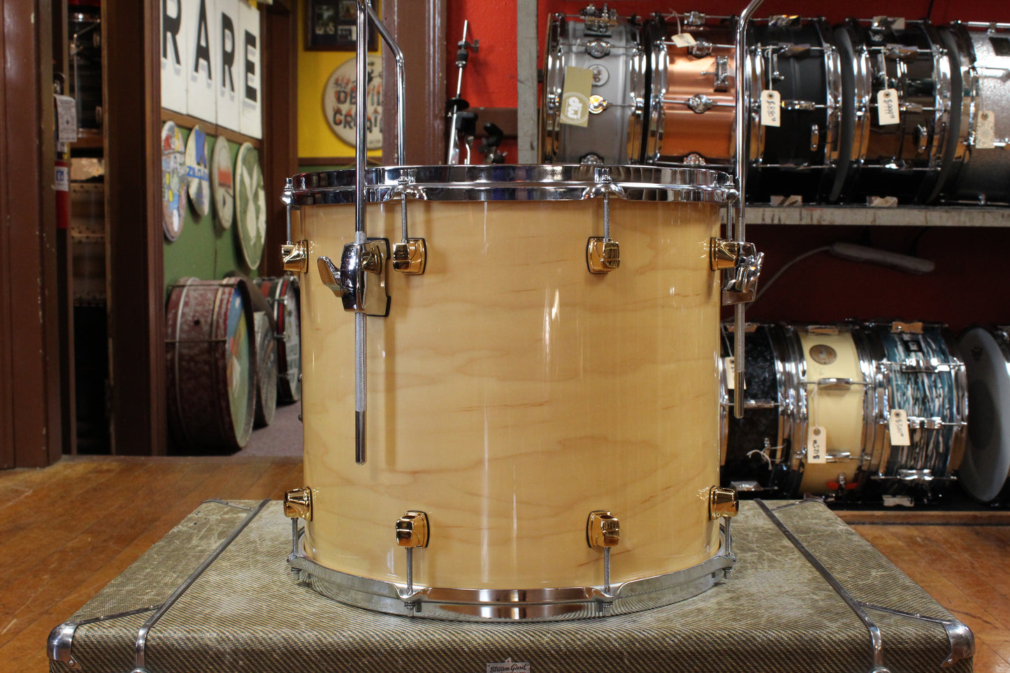 Yamaha Maple Custom Outfit in Natural Maple 16x20 8x10 8x12 14x16