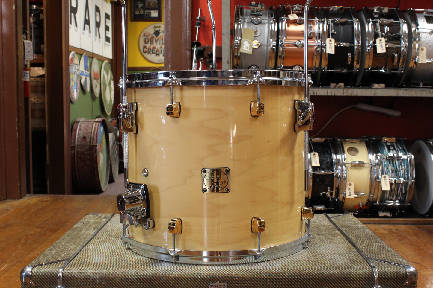 Yamaha Maple Custom Outfit in Natural Maple 16x20 8x10 8x12 14x16