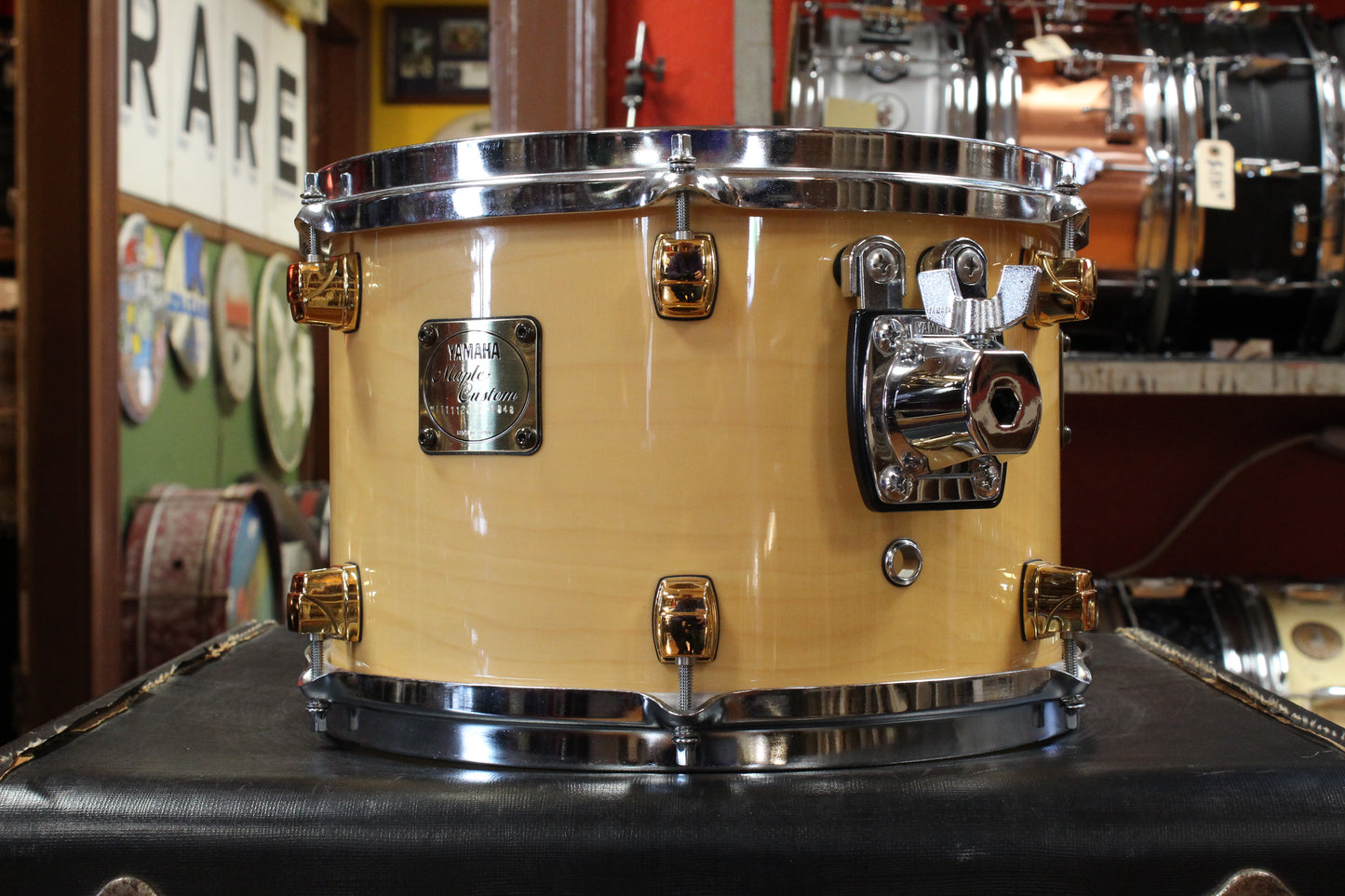 Yamaha Maple Custom Outfit in Natural Maple 16x20 8x10 8x12 14x16