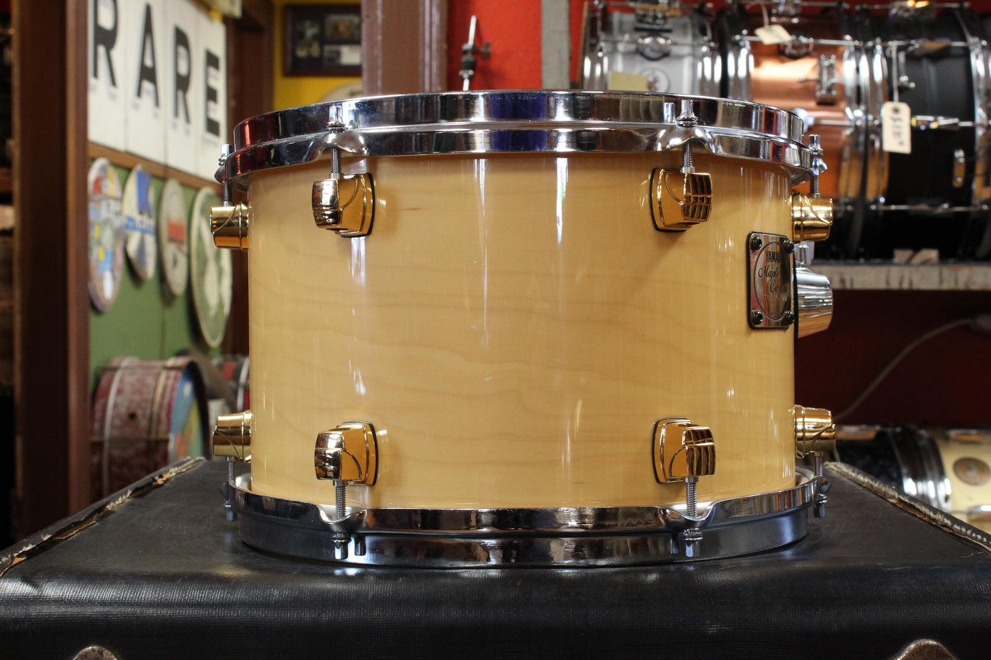 Yamaha Maple Custom Outfit in Natural Maple 16x20 8x10 8x12 14x16