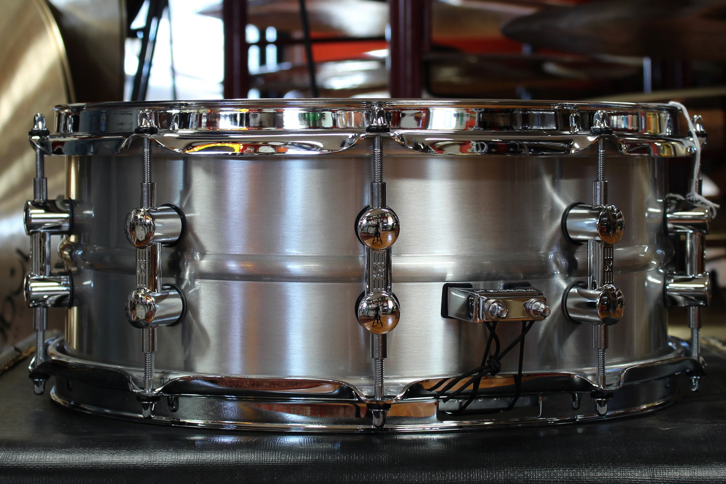 Sonor 5.75"x14" Kompressor Series Snare Drum in Brushed Aluminum