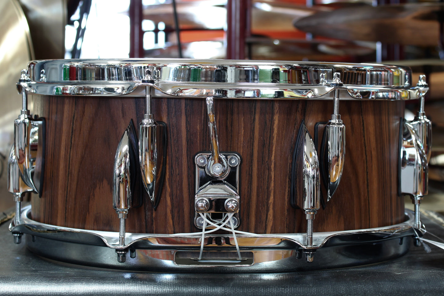 Sonor Vintage Series 5"x14" Beech Snare Drum in Rosewood Semi-Gloss