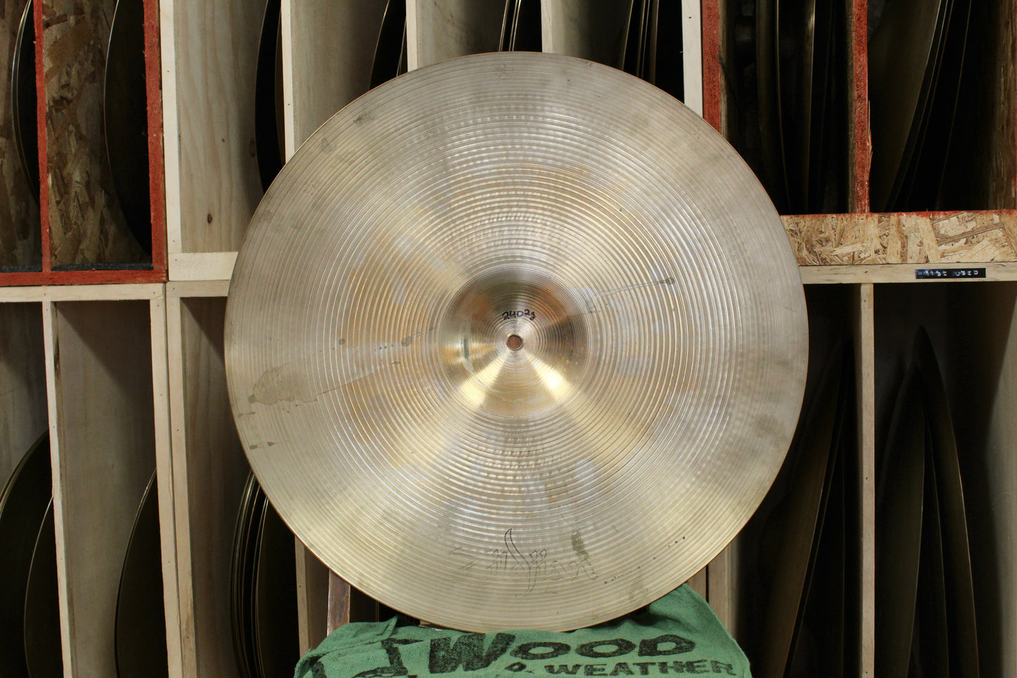 1960s A. Zildjian 20" RIDE 2402g