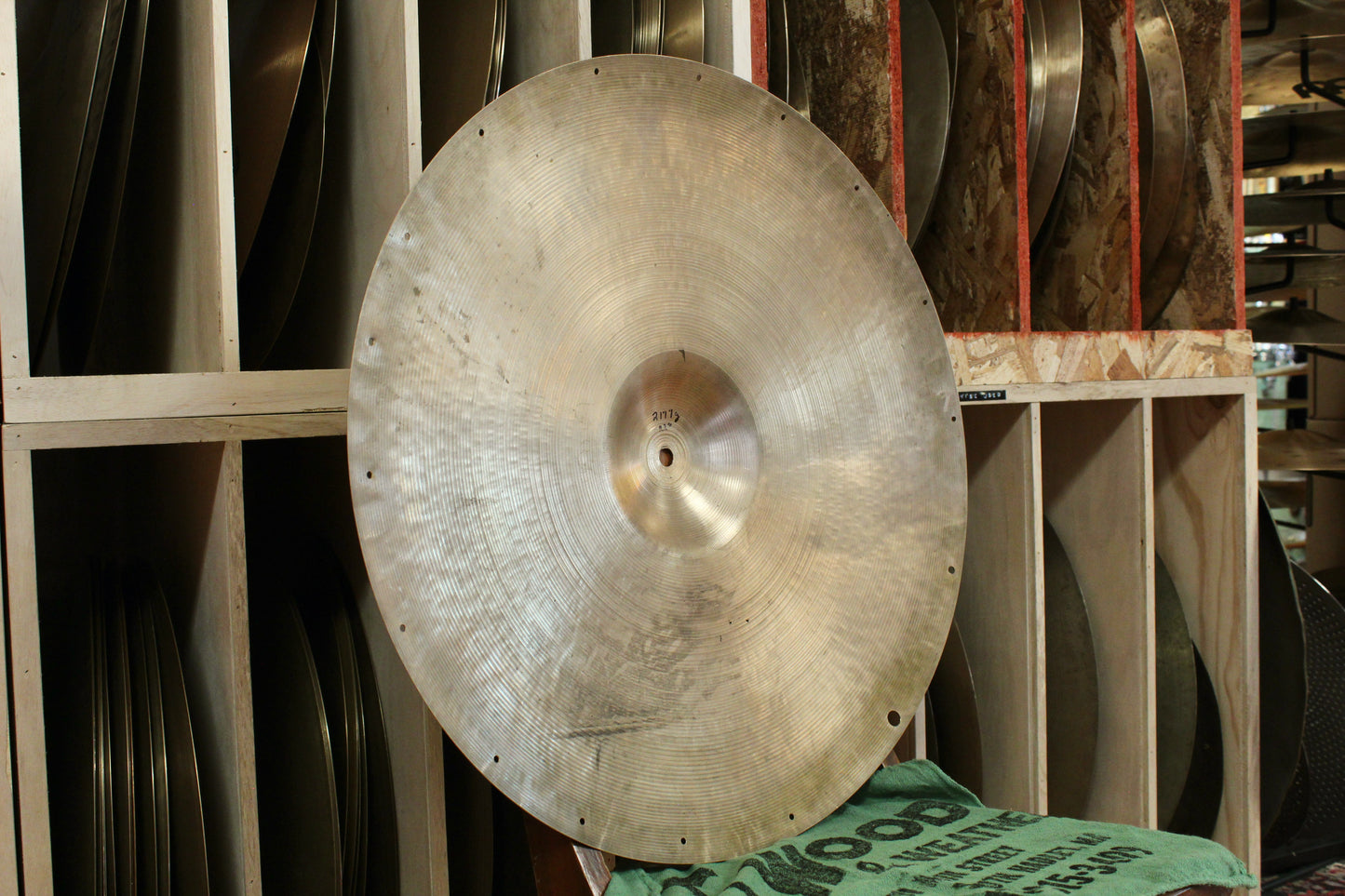 1960s A. Zildjian 22" Light Ride 2177g