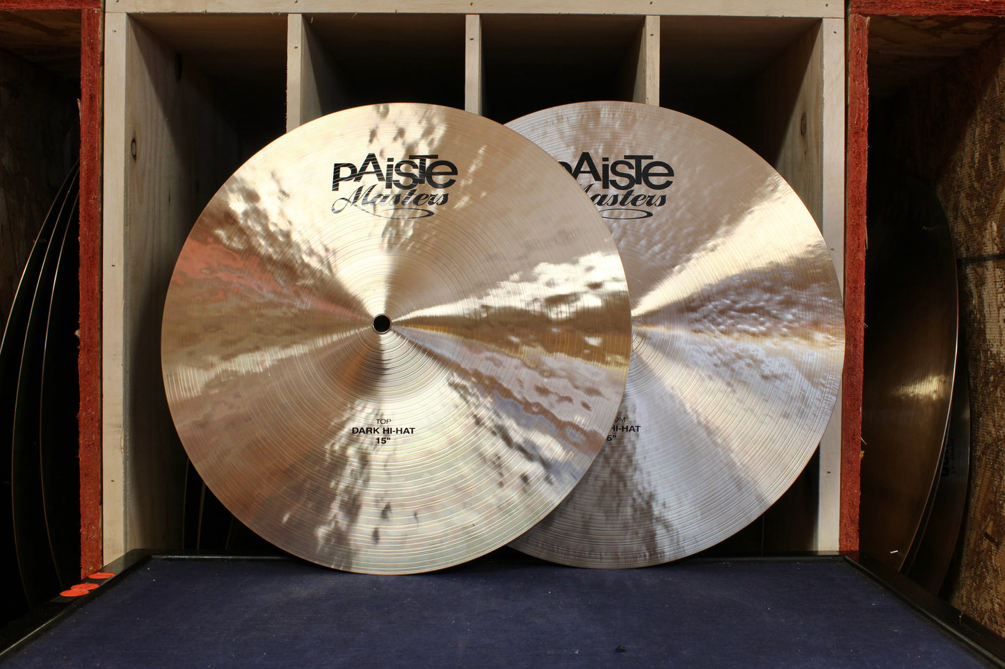 Paiste 15" Masters Dark Hi-Hats 905/1390g