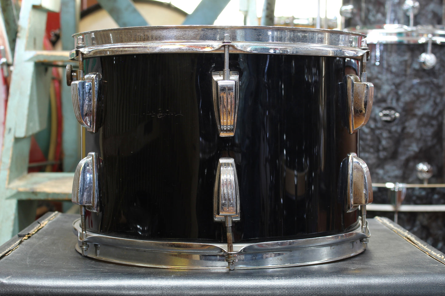 1960's Ludwig 9"x13" Tom in Black (Rewrap)