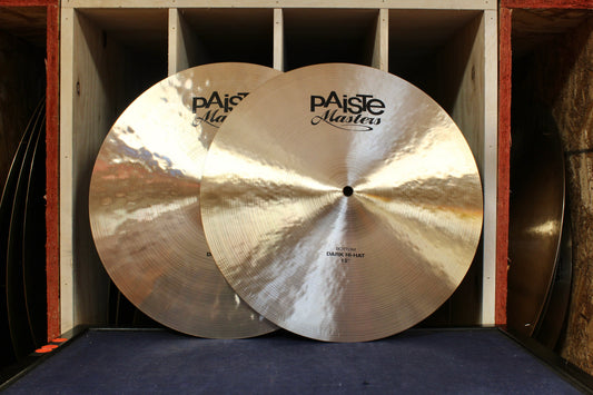 Paiste 15" Masters Dark Hi-Hats 905/1390g