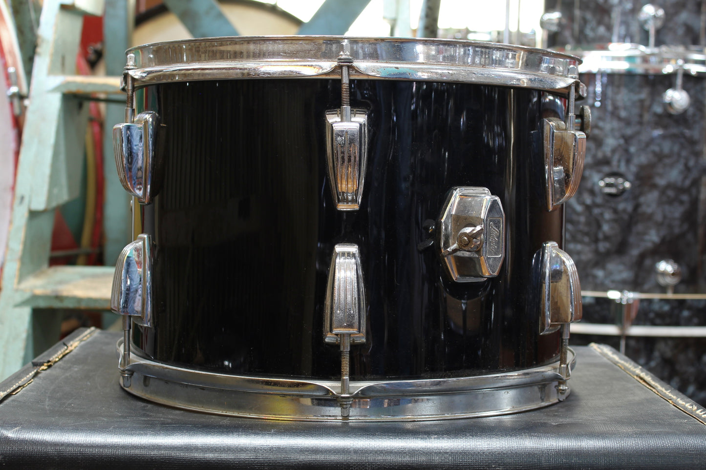 1960's Ludwig 9"x13" Tom in Black (Rewrap)