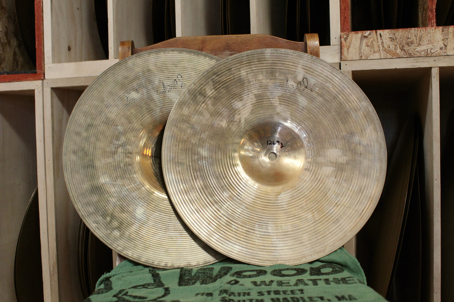 Sabian 13" David Garibaldi Jam Master Hi-Hats 844/1269g