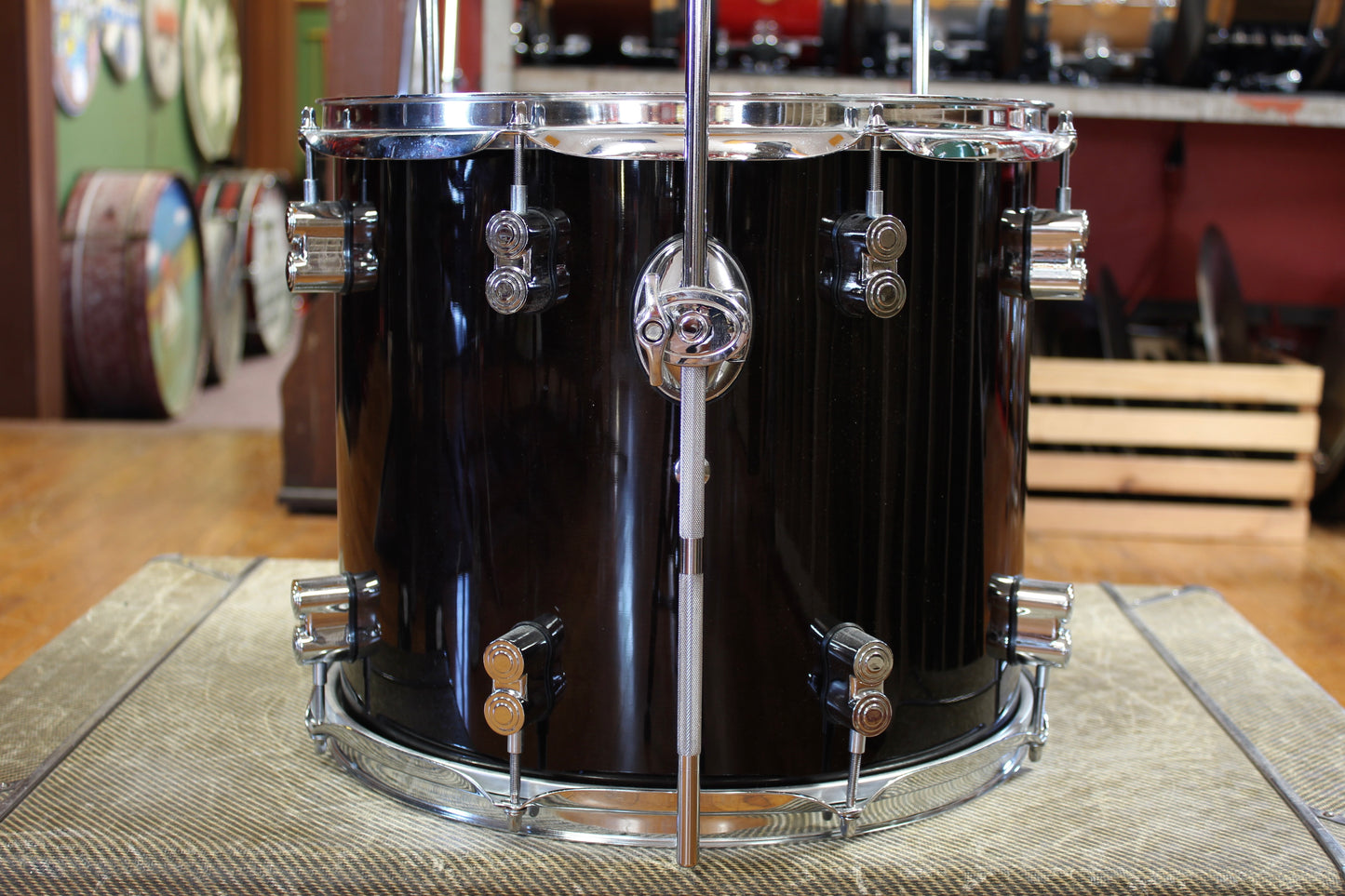 Pacific Drum Company 12x14 Concept Maple Floor Tom in Black