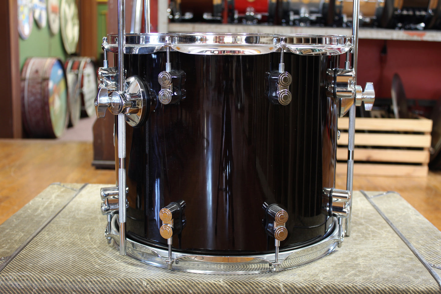 Pacific Drum Company 12x14 Concept Maple Floor Tom in Black