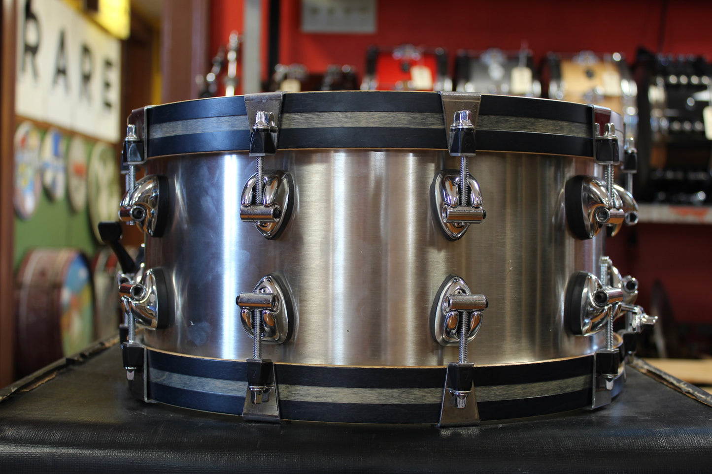 1990s Ayotte Keplinger 6.5x14 Steel Snare Drum