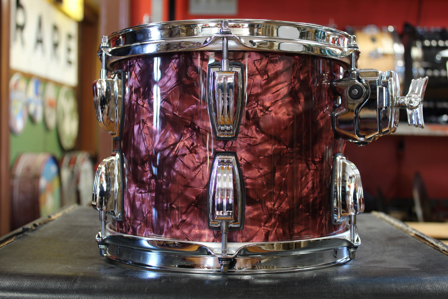 Ludwig Classic Maple 7x10 Tom in Burgundy Pearl