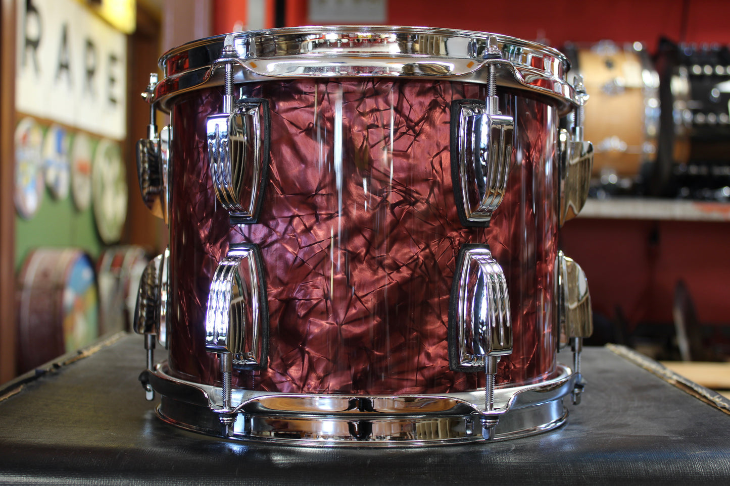 Ludwig Classic Maple 7x10 Tom in Burgundy Pearl