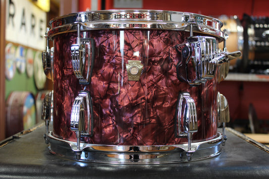 Ludwig Classic Maple 8x12 Tom in Burgundy Pearl