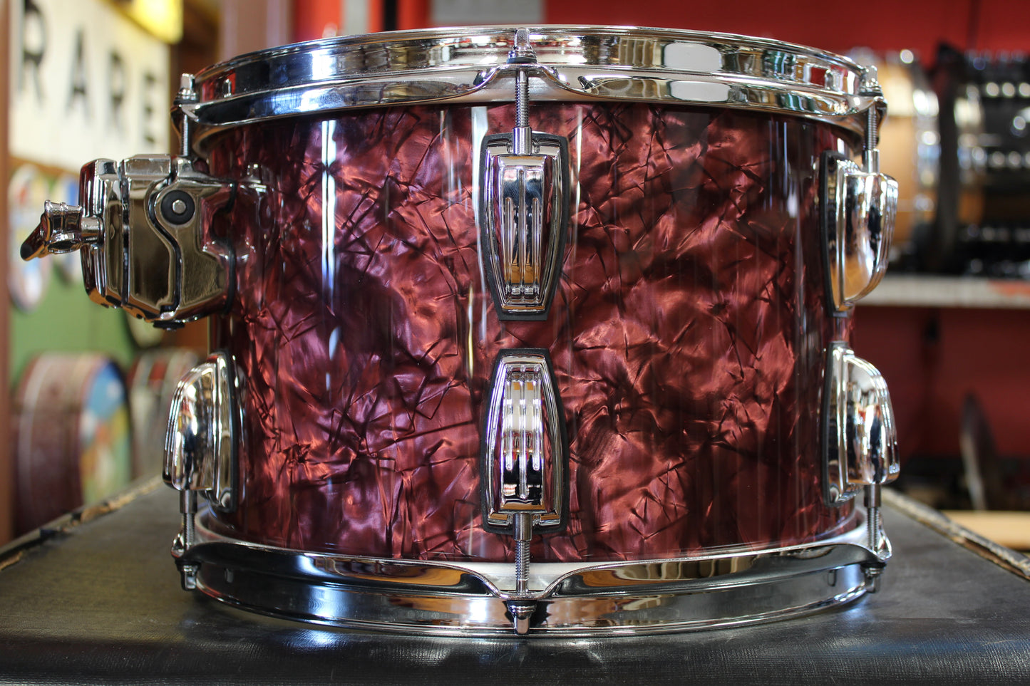 Ludwig Classic Maple 8x12 Tom in Burgundy Pearl