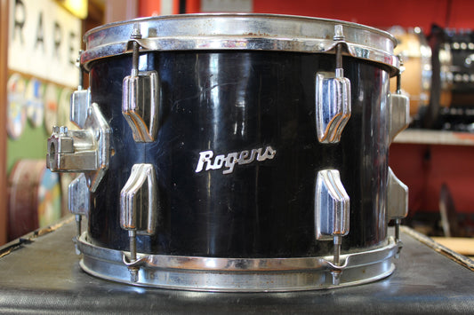 1970s Rogers 8x12 Tom in Black Ebony