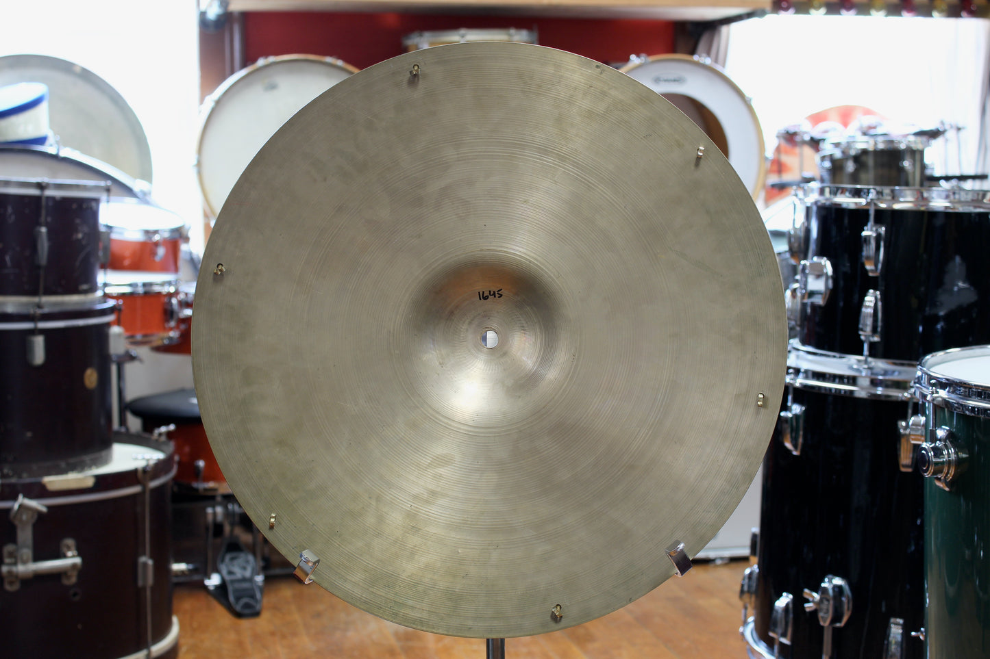 1960s A. Zildjian 18" Sizzle Crash Ride 1645g