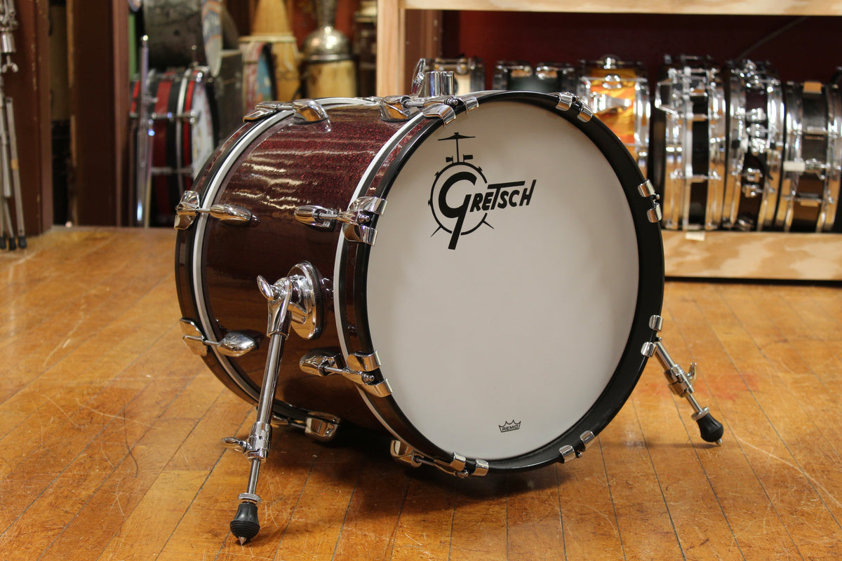 Gretsch Brooklyn Micro Outfit in Merlot Sparkle 14x16 8x12 14x14 5x14