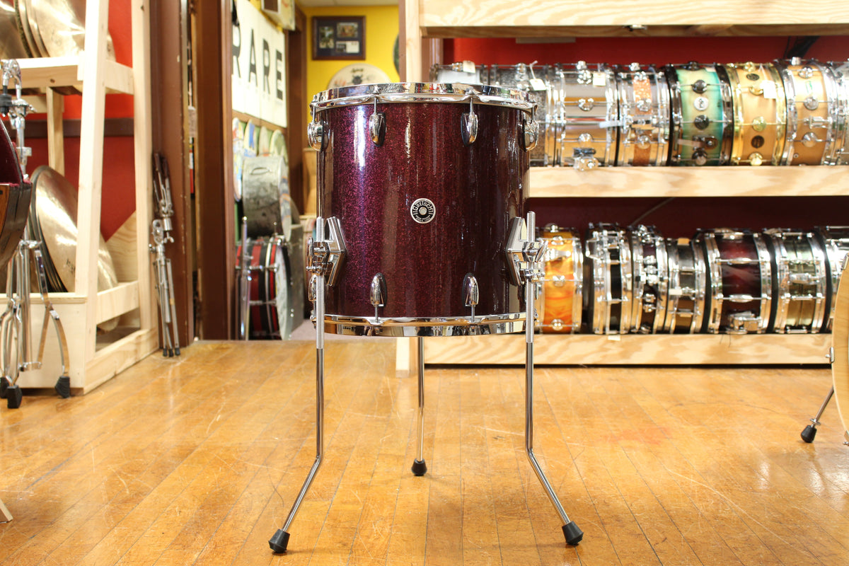 Gretsch Brooklyn Micro Outfit in Merlot Sparkle 14x16 8x12 14x14 5x14