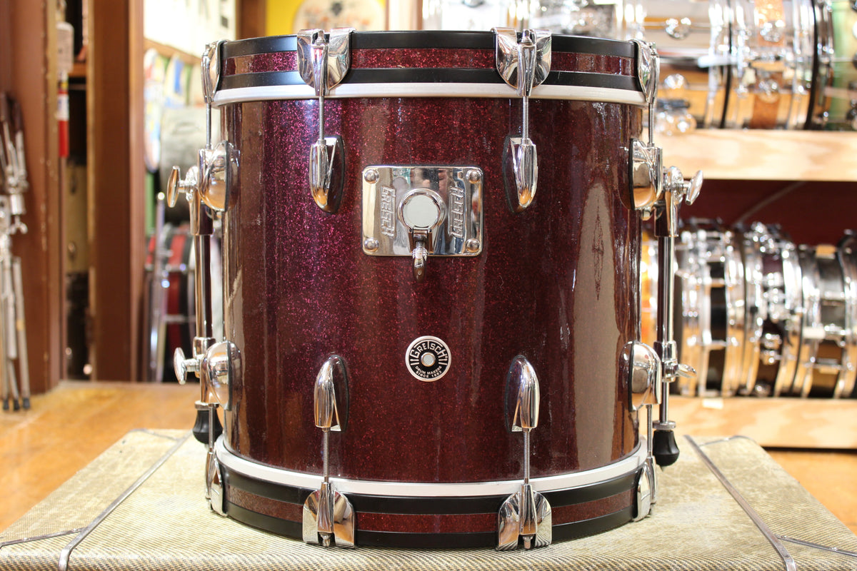 Gretsch Brooklyn Micro Outfit in Merlot Sparkle 14x16 8x12 14x14 5x14