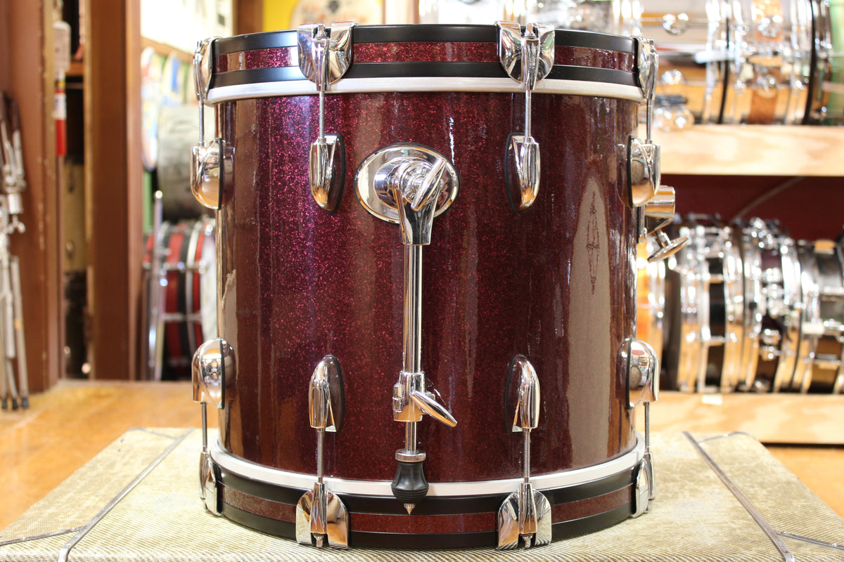 Gretsch Brooklyn Micro Outfit in Merlot Sparkle 14x16 8x12 14x14 5x14