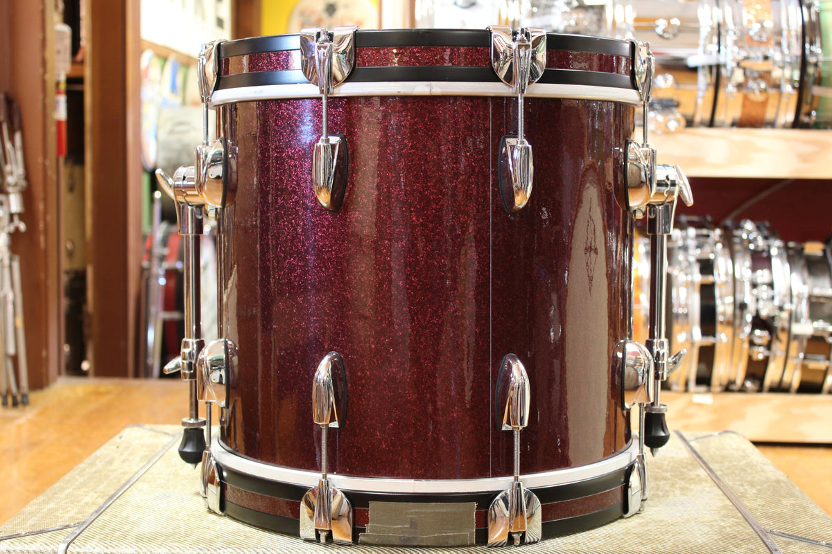 Gretsch Brooklyn Micro Outfit in Merlot Sparkle 14x16 8x12 14x14 5x14