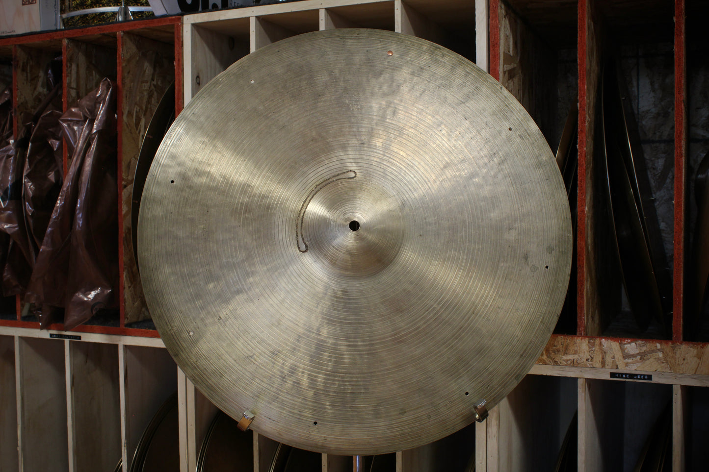 1959-1966 K. Zildjian 21.5" Intermediate Stamp Ride 2106g