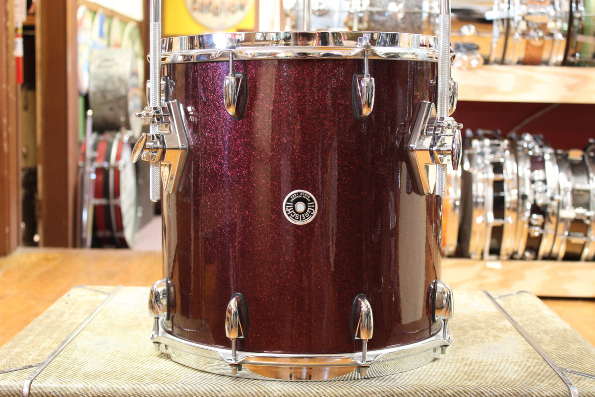 Gretsch Brooklyn Micro Outfit in Merlot Sparkle 14x16 8x12 14x14 5x14