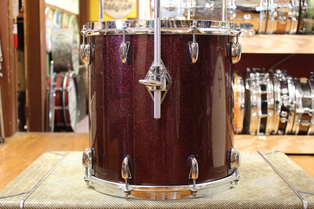 Gretsch Brooklyn Micro Outfit in Merlot Sparkle 14x16 8x12 14x14 5x14