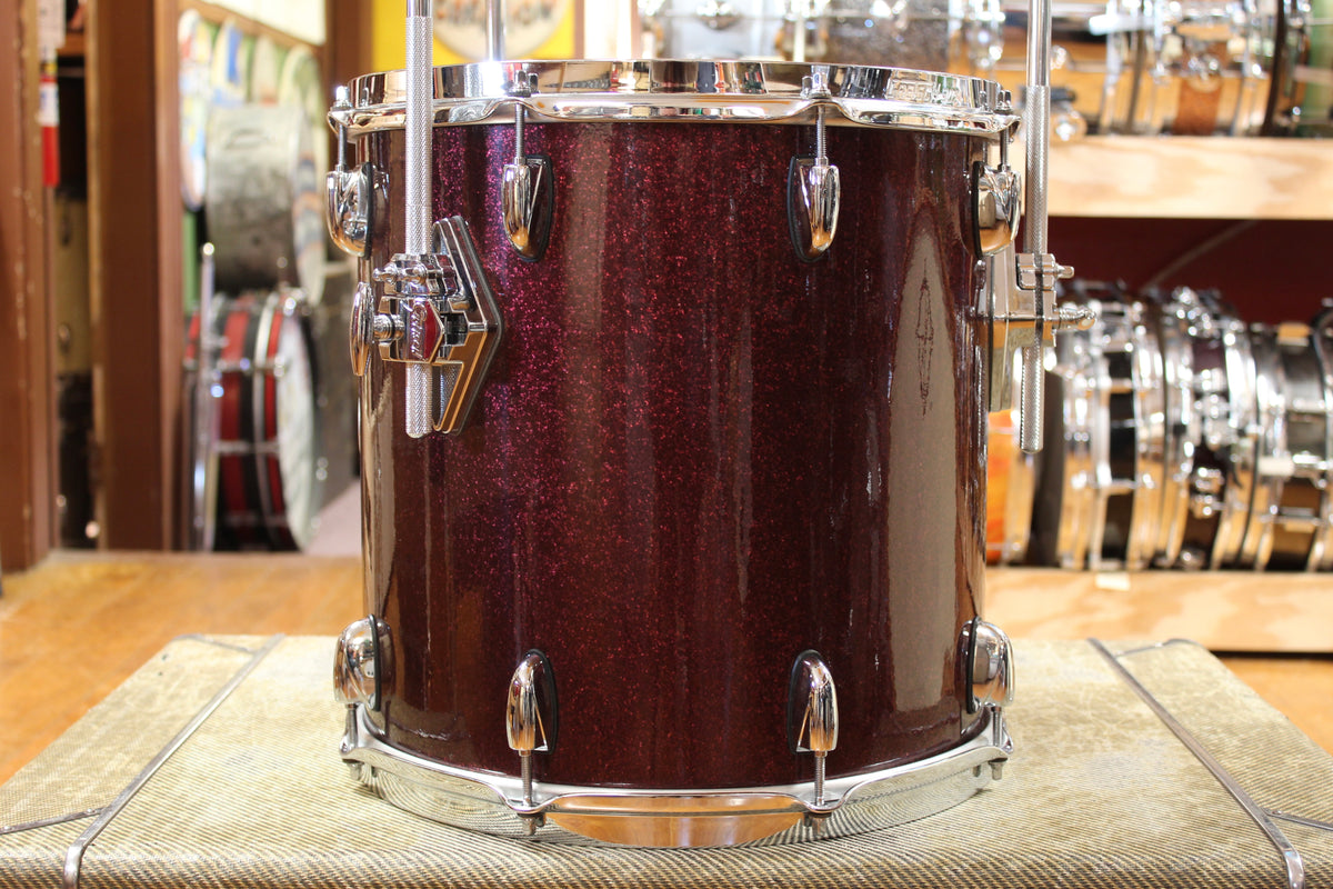 Gretsch Brooklyn Micro Outfit in Merlot Sparkle 14x16 8x12 14x14 5x14