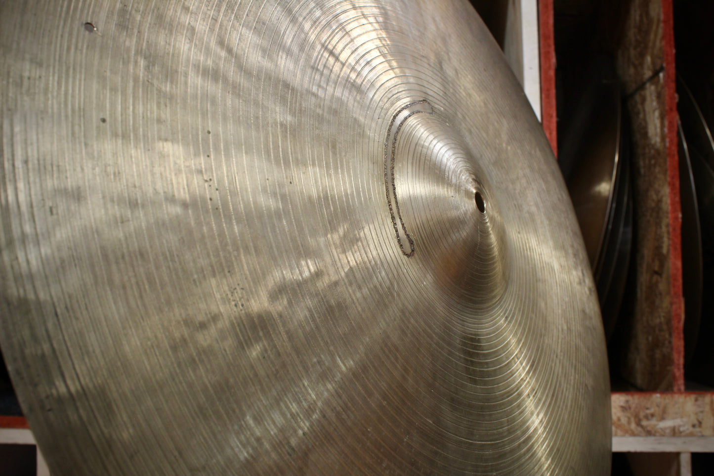 1959-1966 K. Zildjian 21.5" Intermediate Stamp Ride 2106g