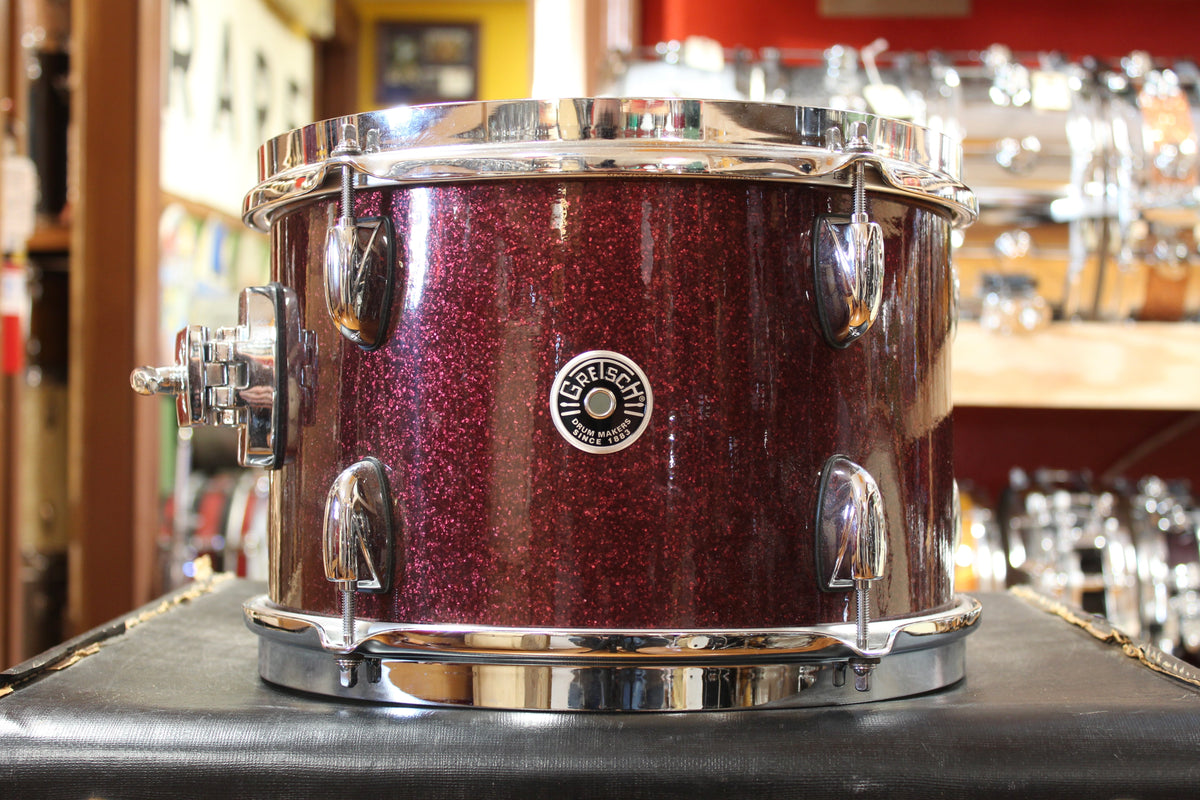 Gretsch Brooklyn Micro Outfit in Merlot Sparkle 14x16 8x12 14x14 5x14