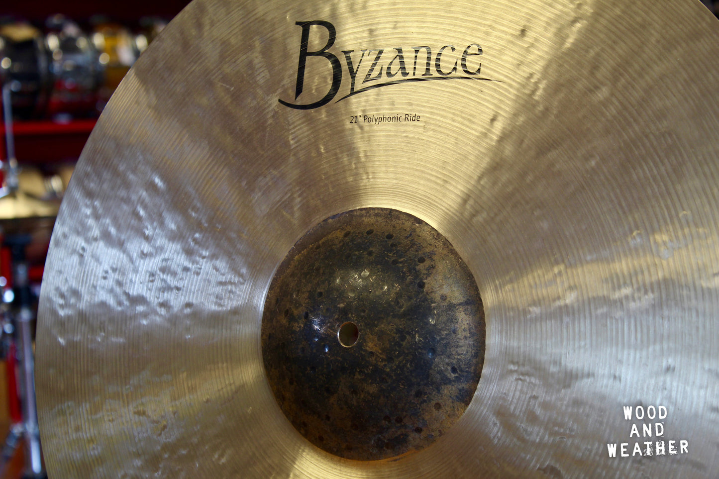 Used Meinl 21" Byzance Polyphonic Ride Cymbal 2300g