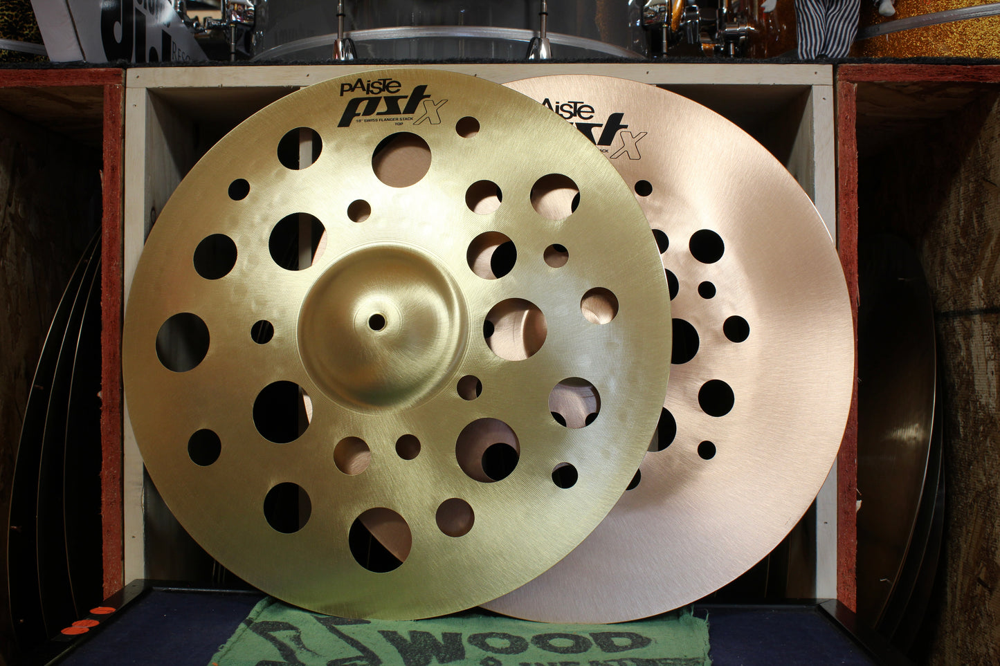 Paiste 18" PSTX Swiss Flanger Stack