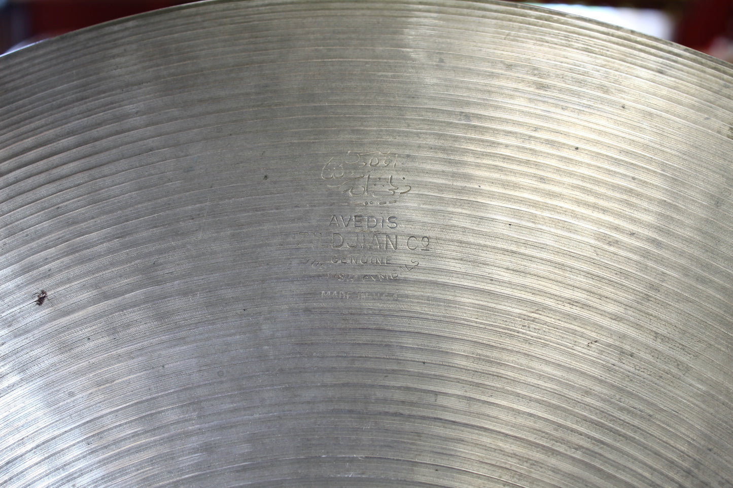 1960s A. Zildjian 20" Mini Cup Ride 2220g