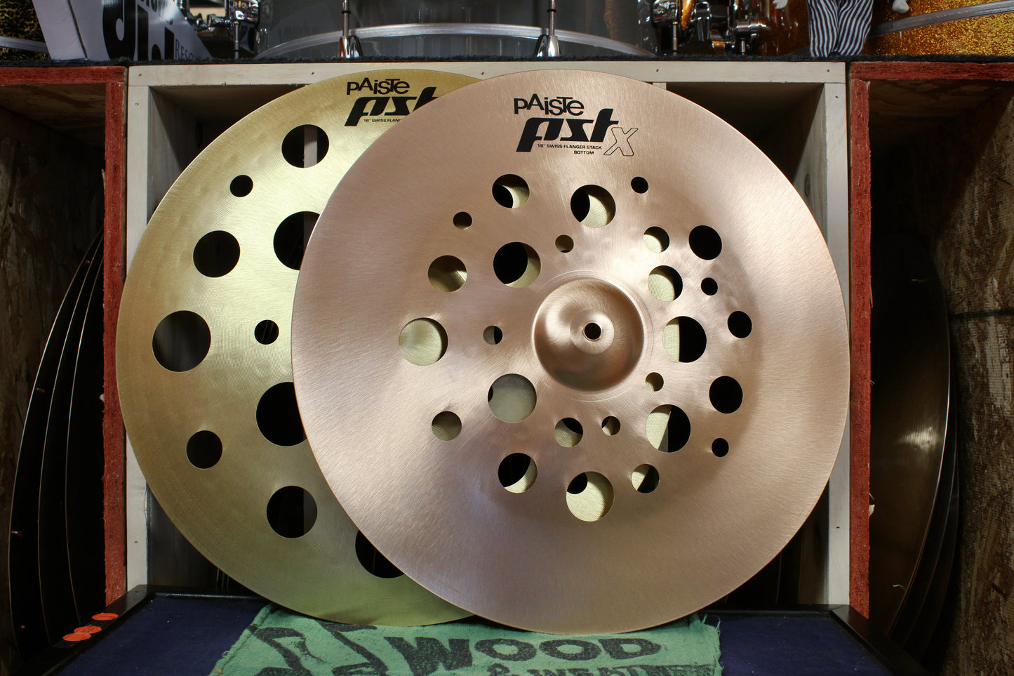 Paiste 18" PSTX Swiss Flanger Stack