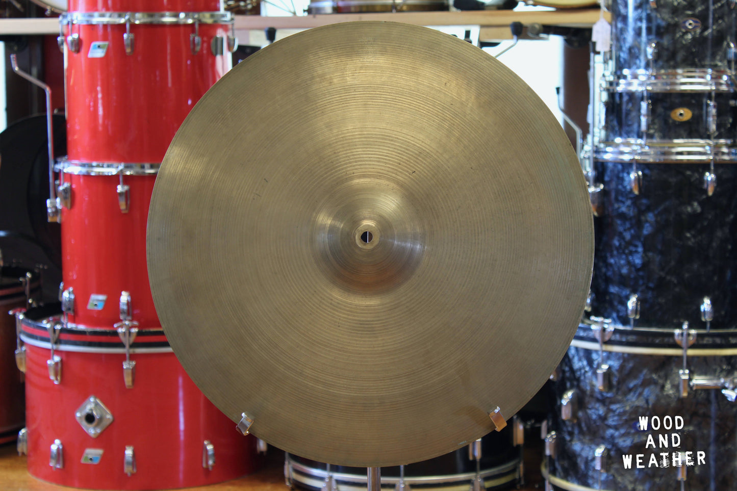 1950s A. Zildjian 20" Small Stamp Ride Cymbal 2170g