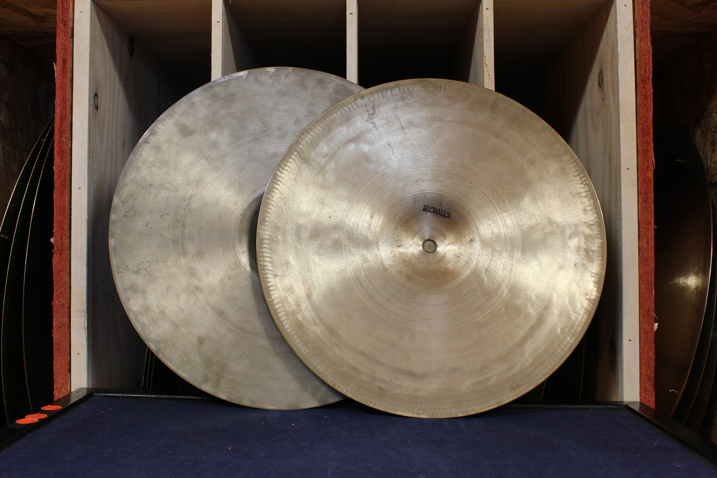 1980s Zildjian 14" K "EAK" Hi-Hats 1074/1385g