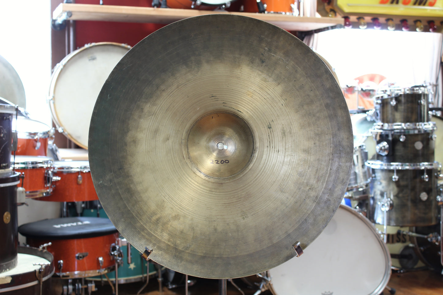 1960s A. Zildjian 20" Ride 2200g