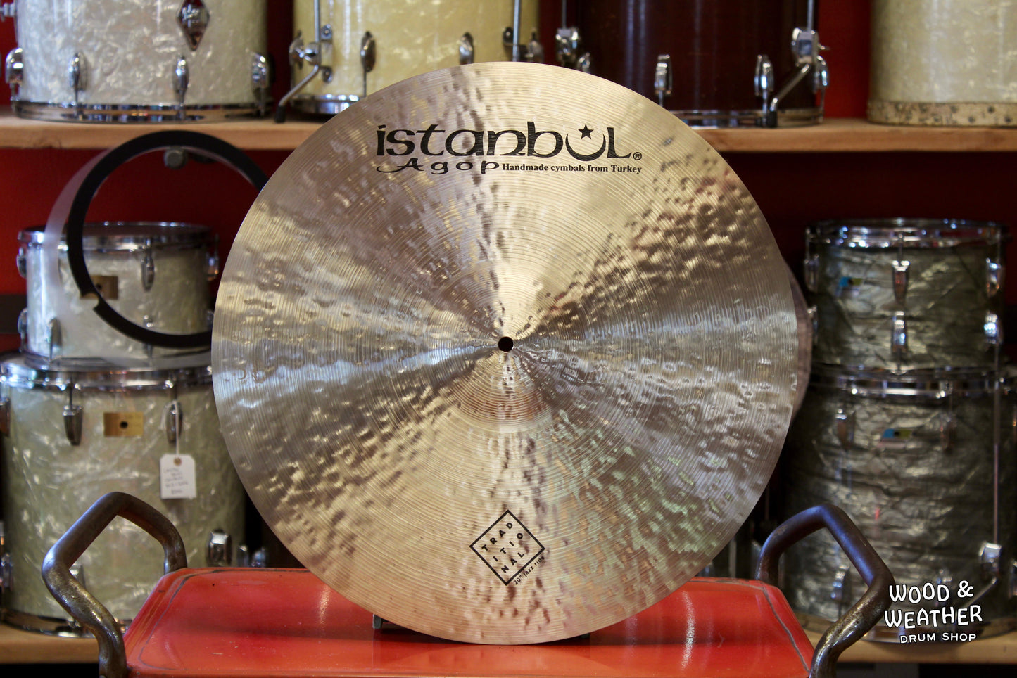 Used Istanbul Agop 20" Traditional Jazz Ride 1745g